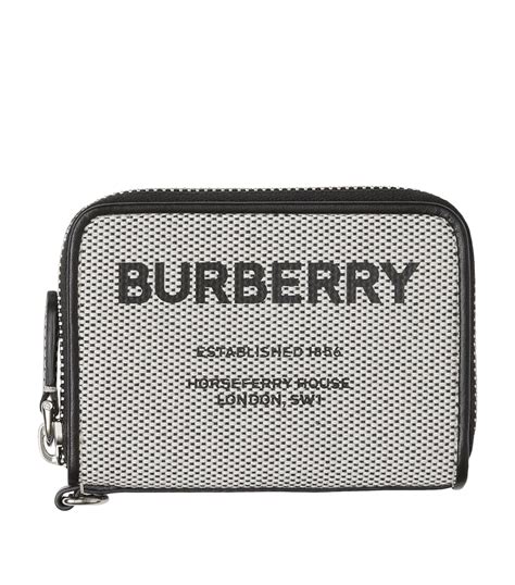 burberry horseferry print leather card case lanyard|Burberry Horseferry Print Leather Card Case Lanyard In Blue.